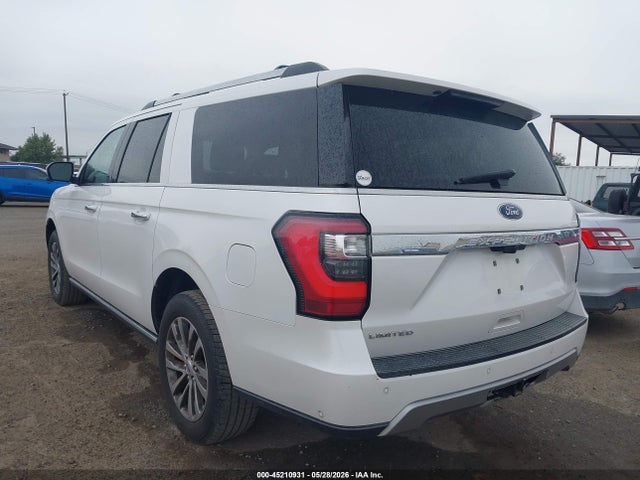 45210931 :رقم المزاد ، 1FMJK2AT3JEA18348 vin ، 2018 Ford Expedition Max Limited مزاد بيع