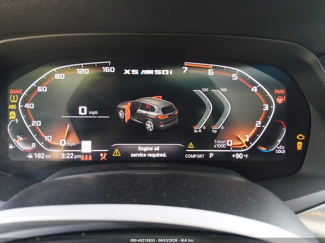 Продажа на аукционе авто 2021 Bmw X5 M50i, vin: 5UXJU4C00M9F30368, номер лота: 45210935