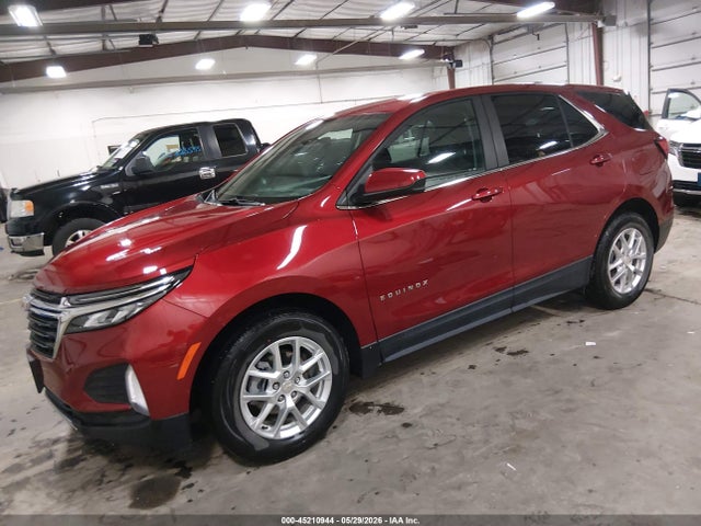 45210944 :رقم المزاد ، 3GNAXKEV1NL210527 vin ، 2022 Chevrolet Equinox Fwd Lt مزاد بيع