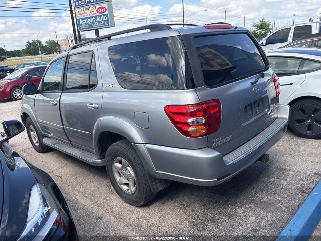 45210962 :رقم المزاد ، 5TDBT44A51S057156 vin ، 2001 Toyota Sequoia Sr5 V8 مزاد بيع