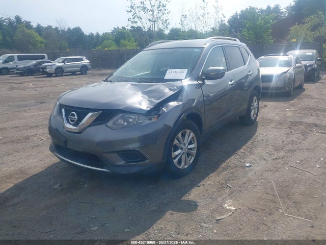 2015 Nissan Rogue Sv მანქანა იყიდება აუქციონზე, vin: KNMAT2MV3FP565338, აუქციონის ნომერი: 45210968
