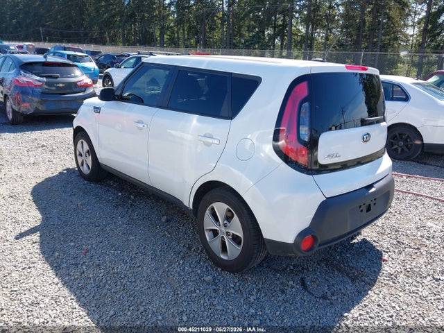 2015 Kia Soul მანქანა იყიდება აუქციონზე, vin: KNDJN2A24F7221747, აუქციონის ნომერი: 45211039