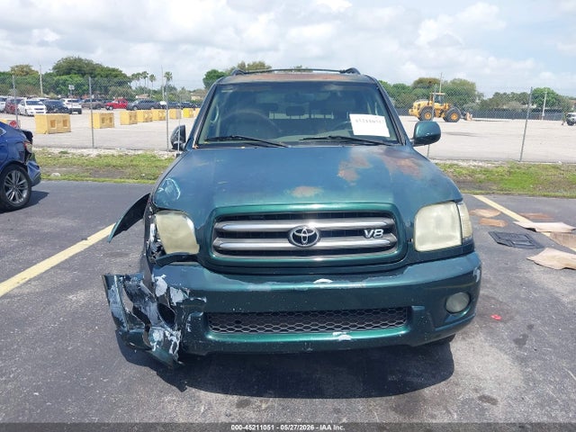 2003 Toyota Sequoia Limited V8 მანქანა იყიდება აუქციონზე, vin: 5TDZT38A33S177835, აუქციონის ნომერი: 45211051