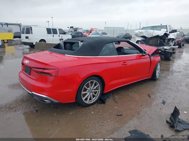 Aukcja sprzedaży 2024 Audi A5 Cabriolet Prestige 45 Tfsi S Line Quattro S Tronic, vin: WAU5AGF50RN009390, numer aukcji: 45211055