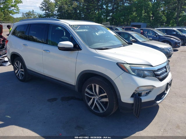 2017 Honda Pilot Elite მანქანა იყიდება აუქციონზე, vin: 5FNYF6H04HB072258, აუქციონის ნომერი: 45211062