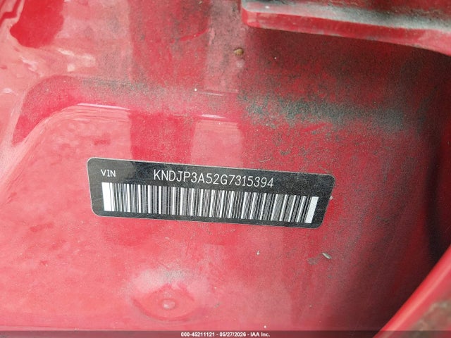 Aukcja sprzedaży 2016 Kia Soul +, vin: KNDJP3A52G7315394, numer aukcji: 45211121