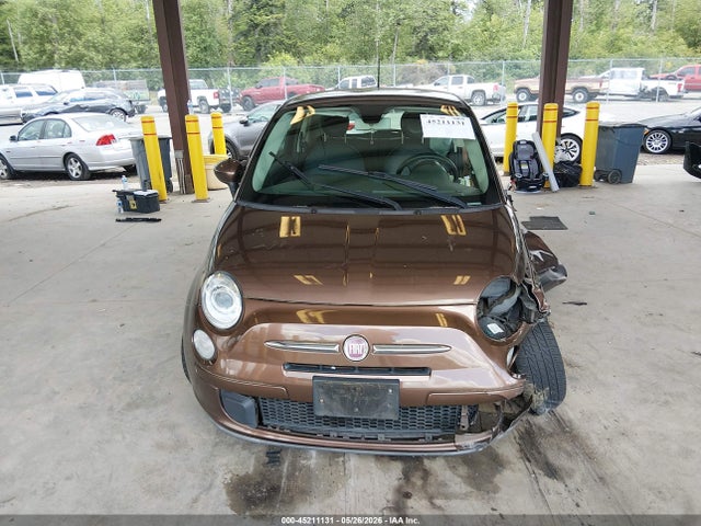 2012 Fiat 500 Pop მანქანა იყიდება აუქციონზე, vin: 3C3CFFAR4CT277614, აუქციონის ნომერი: 45211131