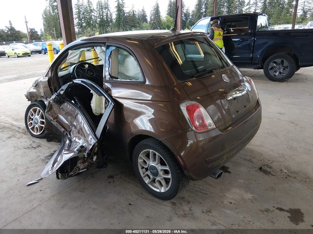 2012 Fiat 500 Pop მანქანა იყიდება აუქციონზე, vin: 3C3CFFAR4CT277614, აუქციონის ნომერი: 45211131