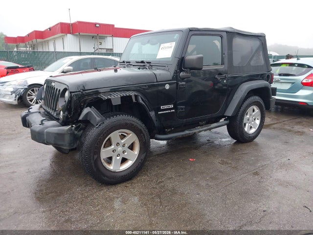 Продажа на аукционе авто 2014 Jeep Wrangler Sport, vin: 1C4AJWAG5EL118440, номер лота: 45211141
