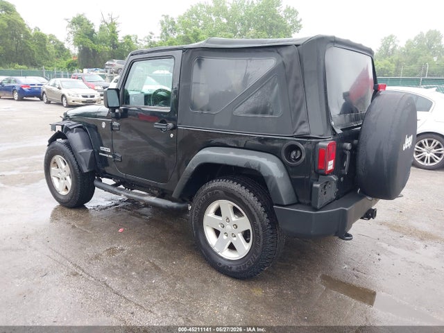 Продажа на аукционе авто 2014 Jeep Wrangler Sport, vin: 1C4AJWAG5EL118440, номер лота: 45211141