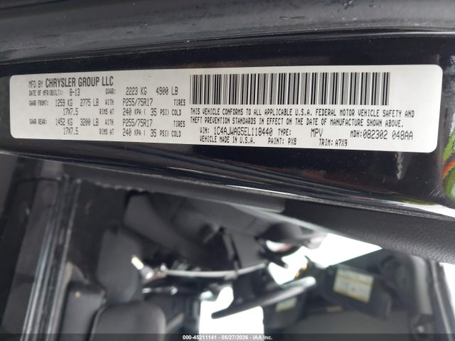 Продажа на аукционе авто 2014 Jeep Wrangler Sport, vin: 1C4AJWAG5EL118440, номер лота: 45211141