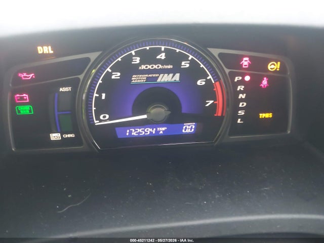 45211242 :رقم المزاد ، JHMFA36268S020530 vin ، 2008 Honda Civic Hybrid مزاد بيع
