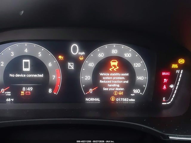 Aukcja sprzedaży 2025 Acura Integra A-spec Technology, vin: 19UDE4G7XSA005203, numer aukcji: 45211258