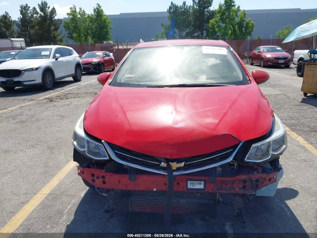 Продажа на аукционе авто 2018 Chevrolet Cruze Ls Auto, vin: 1G1BC5SM6J7187968, номер лота: 45211300