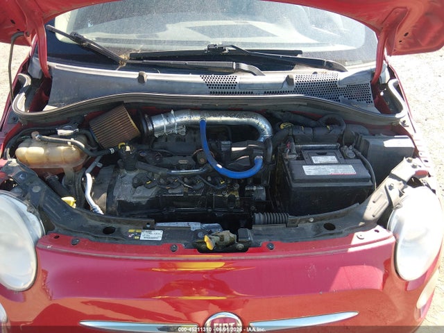 45211310 :رقم المزاد ، 3C3CFFAR7DT709484 vin ، 2013 Fiat 500 Pop مزاد بيع