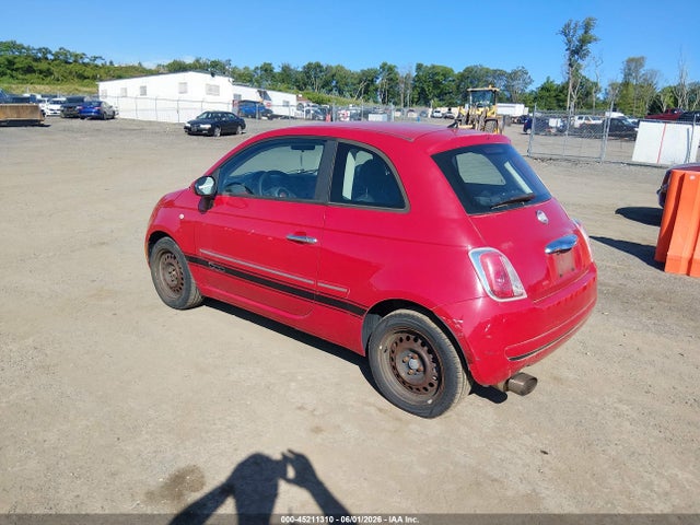 45211310 :رقم المزاد ، 3C3CFFAR7DT709484 vin ، 2013 Fiat 500 Pop مزاد بيع
