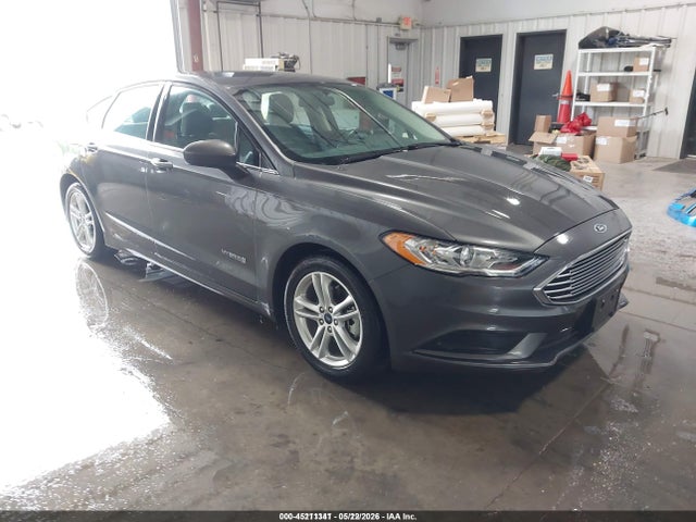 Auction sale of the 2018 Ford Fusion Hybrid S, vin: 3FA6P0UU1JR123008, lot number: 45211341