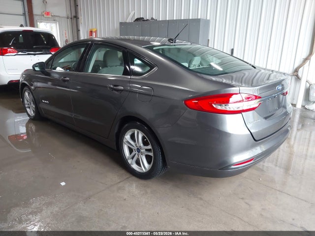 Продажа на аукционе авто 2018 Ford Fusion Hybrid S, vin: 3FA6P0UU1JR123008, номер лота: 45211341