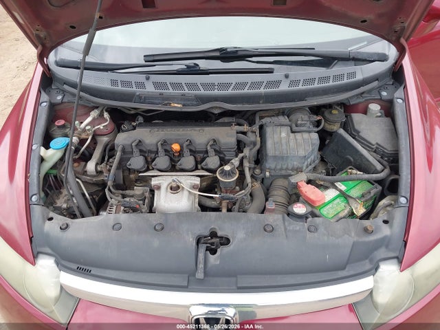 2008 Honda Civic Lx მანქანა იყიდება აუქციონზე, vin: 2HGFA15558H509480, აუქციონის ნომერი: 45211368