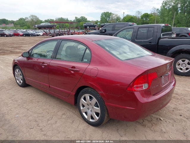2008 Honda Civic Lx მანქანა იყიდება აუქციონზე, vin: 2HGFA15558H509480, აუქციონის ნომერი: 45211368