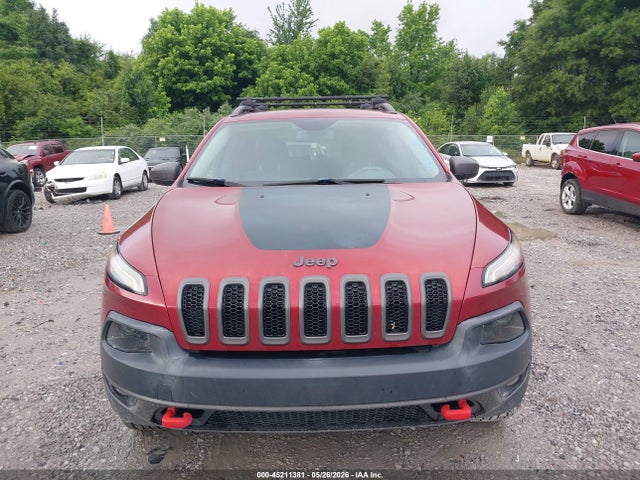 2016 Jeep Cherokee Trailhawk მანქანა იყიდება აუქციონზე, vin: 1C4PJMBS1GW120799, აუქციონის ნომერი: 45211381