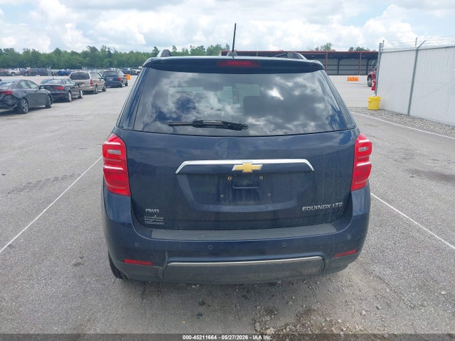 45211664 :رقم المزاد ، 2GNFLGEK4G6306034 vin ، 2016 Chevrolet Equinox Ltz مزاد بيع