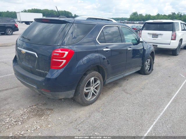 45211664 :رقم المزاد ، 2GNFLGEK4G6306034 vin ، 2016 Chevrolet Equinox Ltz مزاد بيع