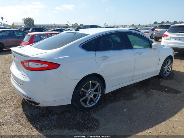 2014 Ford Fusion Titanium მანქანა იყიდება აუქციონზე, vin: 3FA6P0K97ER204874, აუქციონის ნომერი: 45211671