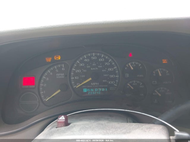 Aukcja sprzedaży 2000 Gmc Sierra 1500 Sle, vin: 2GTEC19V3Y1346612, numer aukcji: 45211674