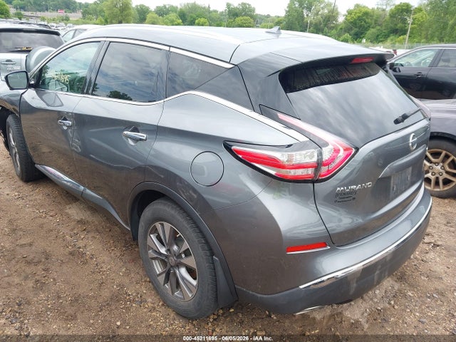 45211695 :رقم المزاد ، 5N1AZ2MH5FN204970 vin ، 2015 Nissan Murano Sl مزاد بيع