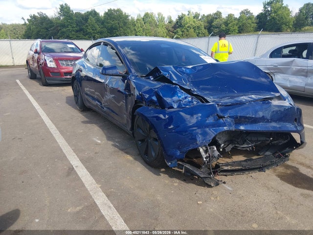Продажа на аукционе авто 2025 Tesla Model 3 Long Range Rear-wheel Drive/standard Rear-wheel Drive, vin: 5YJ3E1EA7SF971619, номер лота: 45211843