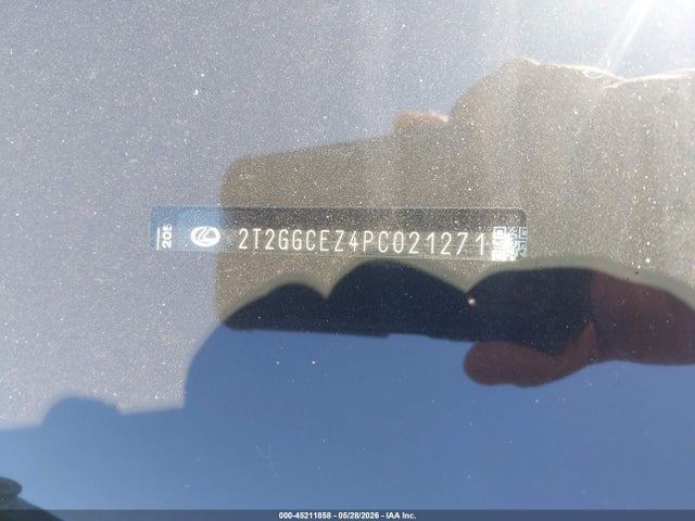 45211858 :رقم المزاد ، 2T2GGCEZ4PC021271 vin ، 2023 Lexus Nx 350 Premium مزاد بيع
