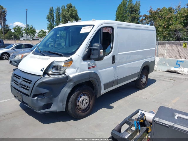 45211872 :رقم المزاد ، 3C6TRVNG4GE120768 vin ، 2016 Ram Promaster 1500 Low Roof مزاد بيع