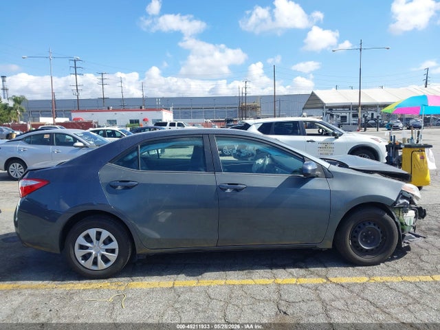 45211933 :رقم المزاد ، 5YFBURHE6FP295136 vin ، 2015 Toyota Corolla L مزاد بيع