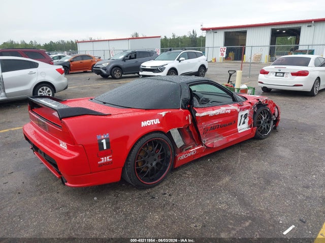 45211954 :رقم المزاد ، JH4NA1157MT002124 vin ، 1991 Acura Nsx مزاد بيع