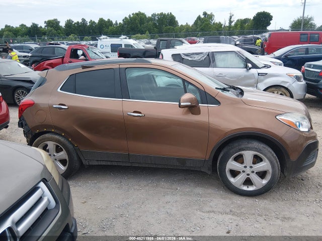 2016 Buick Encore მანქანა იყიდება აუქციონზე, vin: KL4CJASB4GB551913, აუქციონის ნომერი: 45211955