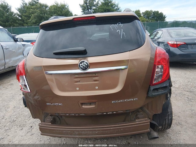2016 Buick Encore მანქანა იყიდება აუქციონზე, vin: KL4CJASB4GB551913, აუქციონის ნომერი: 45211955