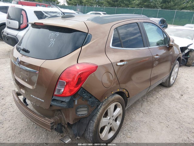 2016 Buick Encore მანქანა იყიდება აუქციონზე, vin: KL4CJASB4GB551913, აუქციონის ნომერი: 45211955