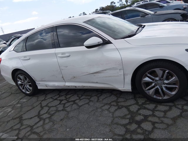 2018 Honda Accord Lx მანქანა იყიდება აუქციონზე, vin: 1HGCV1F13JA040672, აუქციონის ნომერი: 45212043