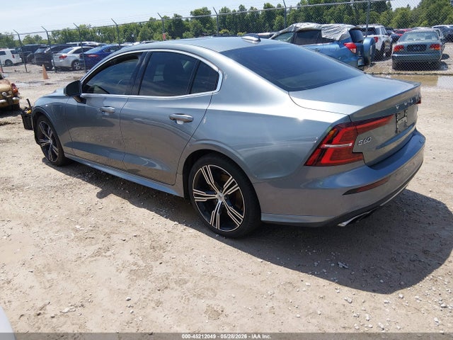 2021 Volvo S60 Recharge Plug-in Hybrid T8 Inscription მანქანა იყიდება აუქციონზე, vin: 7JRBR0FL5MG123517, აუქციონის ნომერი: 45212049