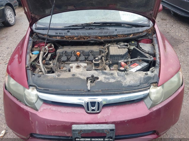 45212066 :رقم المزاد ، 1HGFA16866L030686 vin ، 2006 Honda Civic Ex مزاد بيع