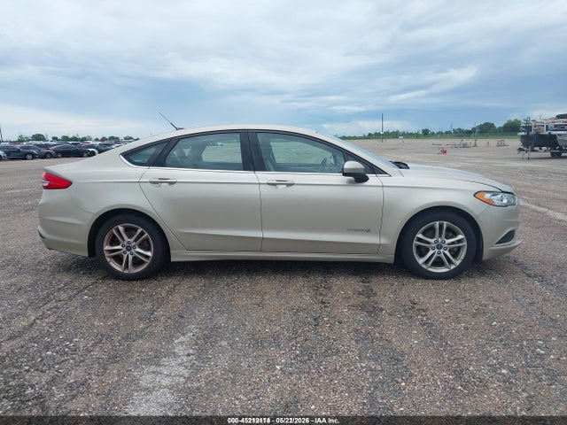 Aukcja sprzedaży 2018 Ford Fusion Hybrid S, vin: 3FA6P0UUXJR122665, numer aukcji: 45212114