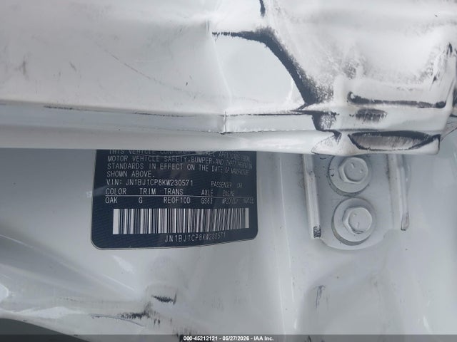 Aukcja sprzedaży 2019 Nissan Rogue Sport S, vin: JN1BJ1CP8KW230571, numer aukcji: 45212121