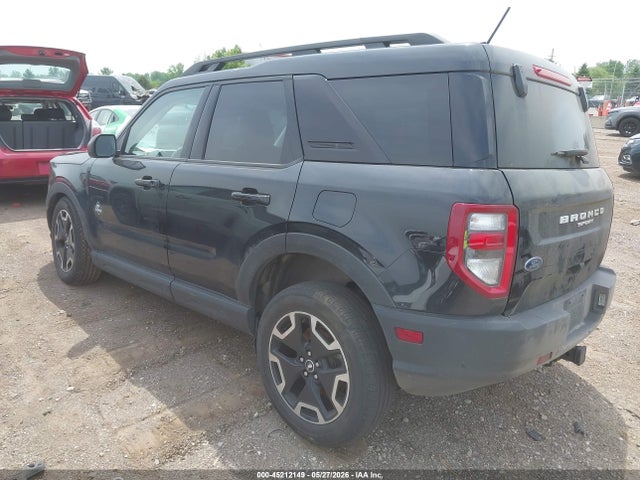 45212149 :رقم المزاد ، 3FMCR9C63NRD17846 vin ، 2022 Ford Bronco Sport Outer Banks مزاد بيع