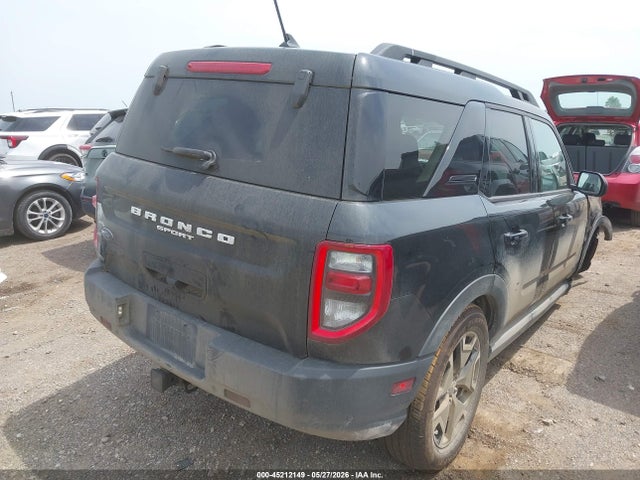 45212149 :رقم المزاد ، 3FMCR9C63NRD17846 vin ، 2022 Ford Bronco Sport Outer Banks مزاد بيع