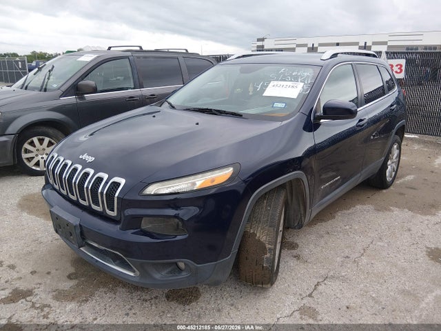 2016 Jeep Cherokee Limited მანქანა იყიდება აუქციონზე, vin: 1C4PJLDB9GW206997, აუქციონის ნომერი: 45212185