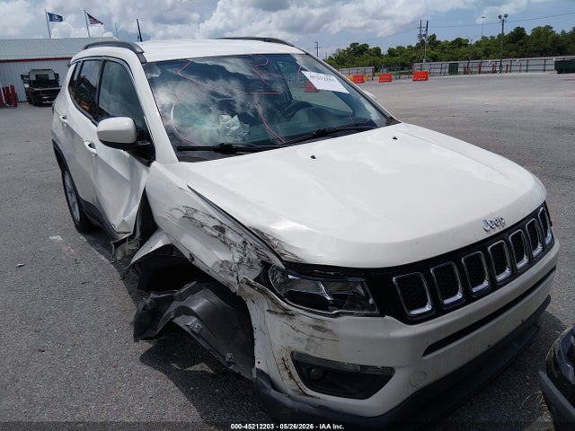 Aukcja sprzedaży 2019 Jeep Compass Latitude 4x4, vin: 3C4NJDBB9KT629884, numer aukcji: 45212203