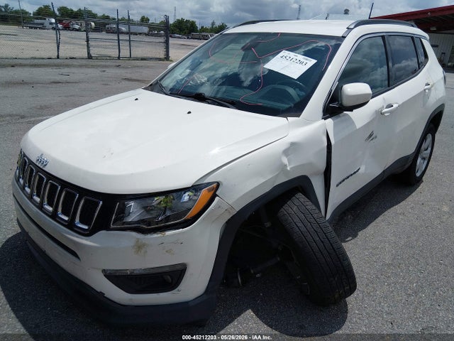 Aukcja sprzedaży 2019 Jeep Compass Latitude 4x4, vin: 3C4NJDBB9KT629884, numer aukcji: 45212203