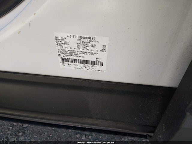 Ford Explorer 2018 1FM5K8BH6JGC45326 Image 9
