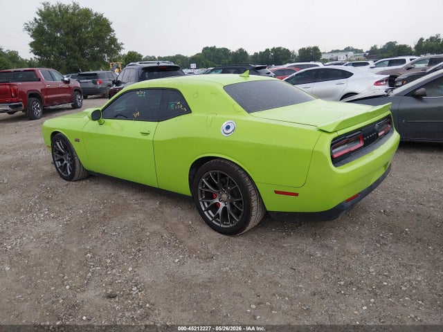 2015 Dodge Challenger Srt 392 მანქანა იყიდება აუქციონზე, vin: 2C3CDZDJ8FH815743, აუქციონის ნომერი: 45212227